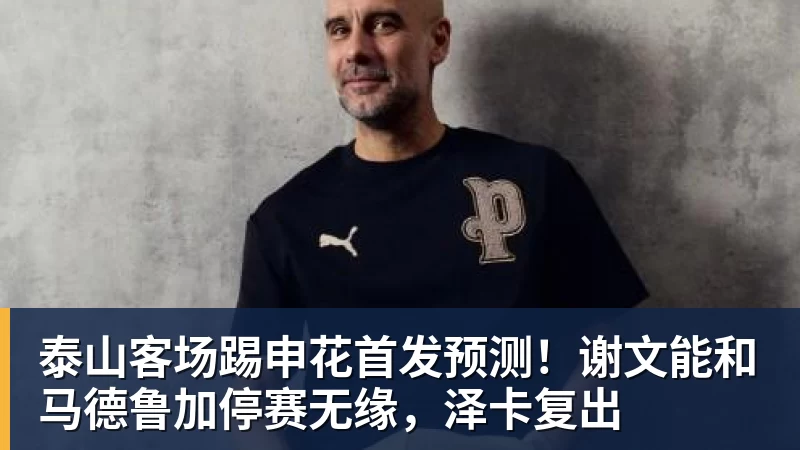 泰山客场踢申花首发预测！谢文能和马德鲁加停赛无缘，泽卡复出