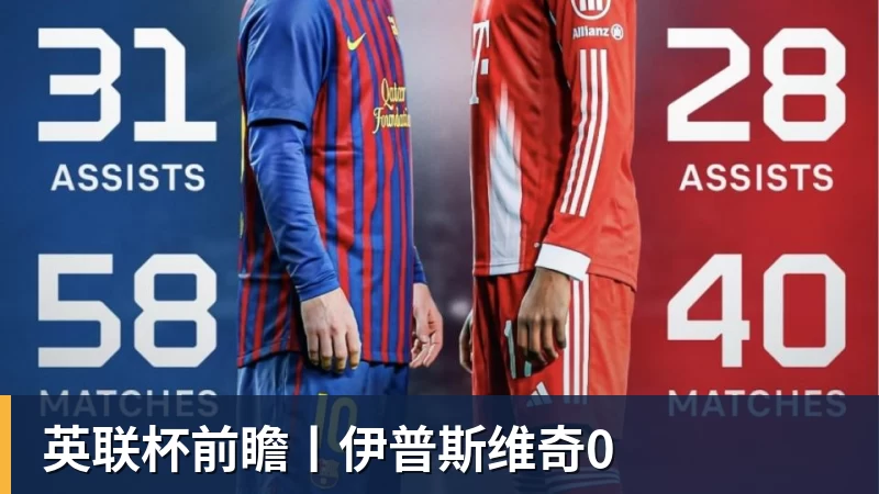 英联杯前瞻丨伊普斯维奇0