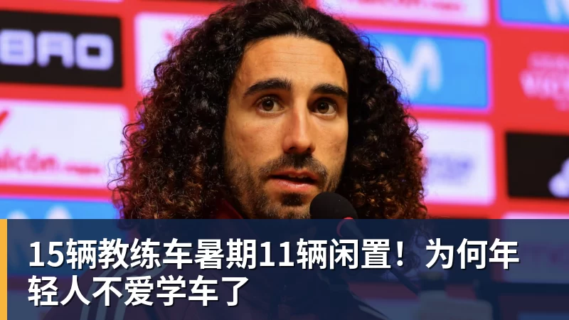 15辆教练车暑期11辆闲置！为何年轻人不爱学车了